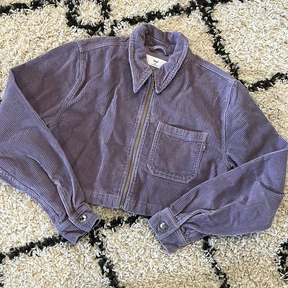 TNA Jackets & Blazers - (20) Aritzia Tna Dixon cropped cord jacket